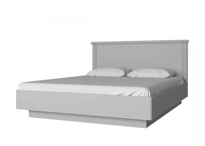 Кровать Валенсия 160 с подъемником, серый /Анрекс