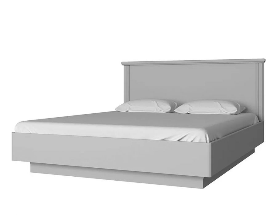 005 Валенсия, Кровать 160 с п/м, цвет серый