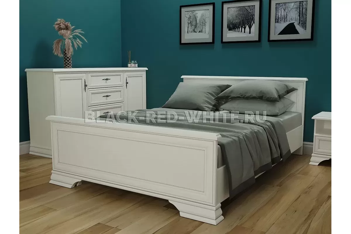 Кровать Кентаки LOZ/140x200 белый