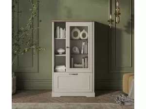 Шкаф с витриной Тоскана 1V1D3N
