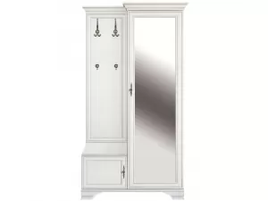 Шкаф с вешалкой Кентаки PPK/110P белый