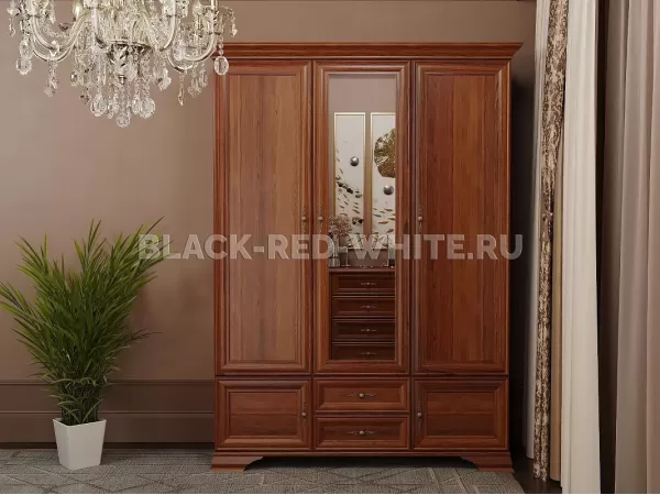 Шкаф Кентаки SZF5D2S каштан