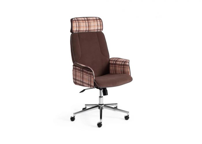 Офисное кресло Tetchair Charm, коричневый, оранжевый