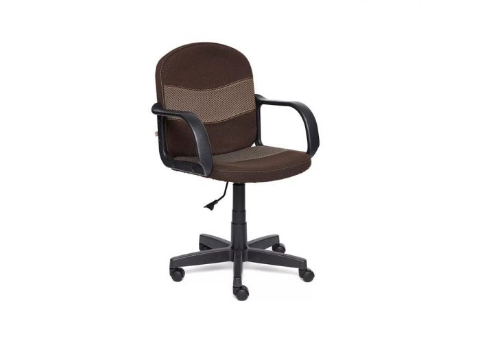 Офисное кресло Tetchair Baggi, коричневый, бежевый